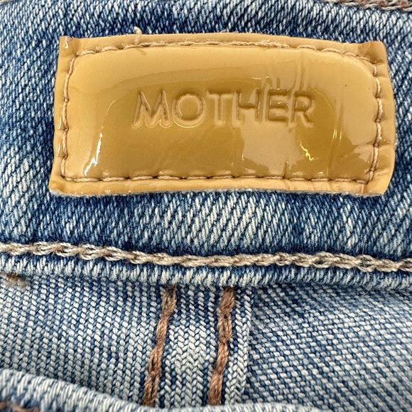 MOTHER The Weekender Fray Groovy Kind of Love Jeans Size 26 Very Stretchy! - Picture 5 of 15